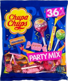 PARTY MIX SRP 1U 20  400GR EXPO BAGS